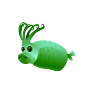 Green Piglet Squid